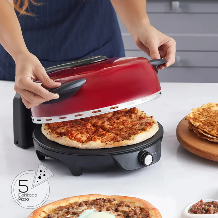 پیتزا پز برقی کاراجا Gastro 10 in 1 طوسی