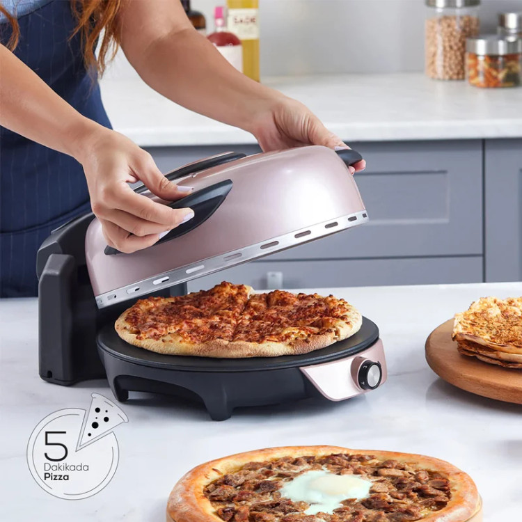 پیتزا پز برقی کاراجا Gastro 10 in 1 طوسی