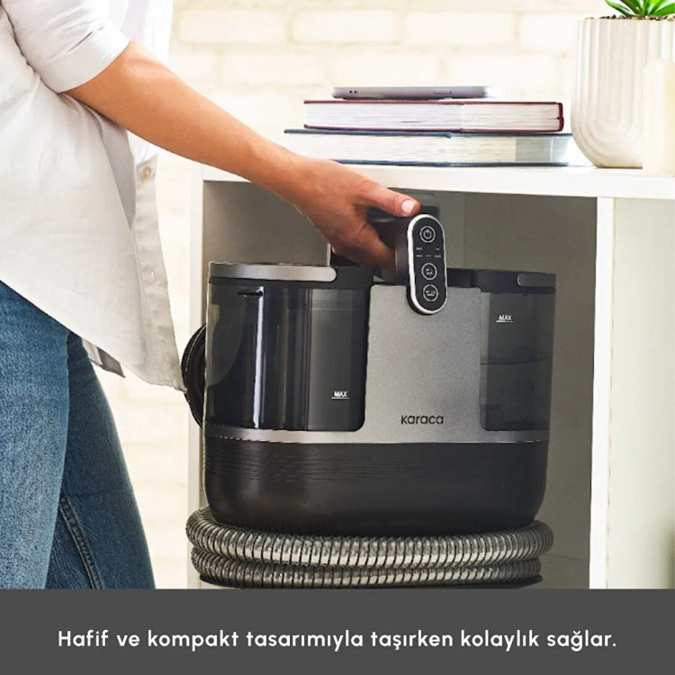 بخارشوی فرش مبل کاراجا Vantuz Deepclean خاکستری