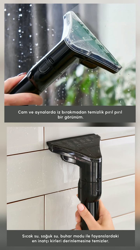 بخارشوی فرش مبل کاراجا Vantuz Deepclean خاکستری